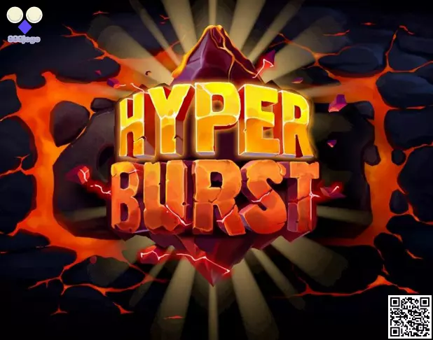 Hyper Burst no 888jogo com tema de vulcão tropical e bobinas colossais